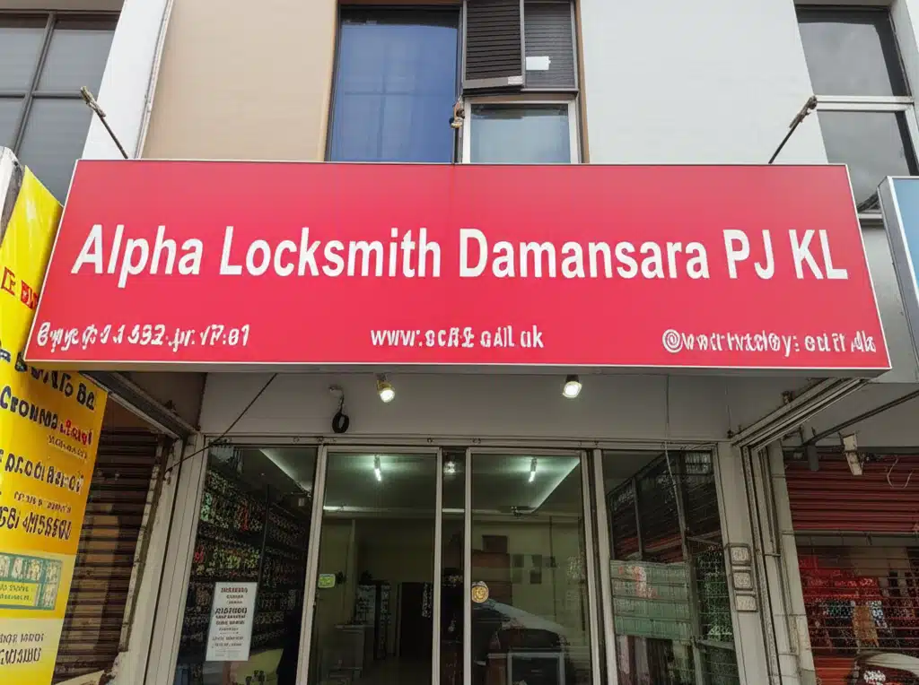 Alpha Locksmith Damansara PJ KL 1 Alpha Locksmith Damansara PJ KL: Perkhidmatan Kunci & Kekunci Profesional