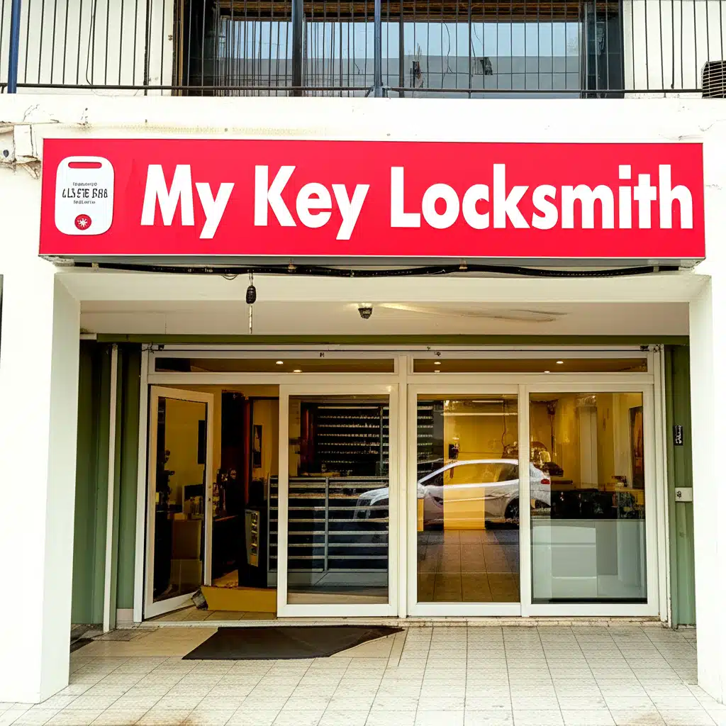 My Key Locksmith 1 Cekur kunci profesional: My Key Locksmith, perkhidmatan kunci dipercayai.