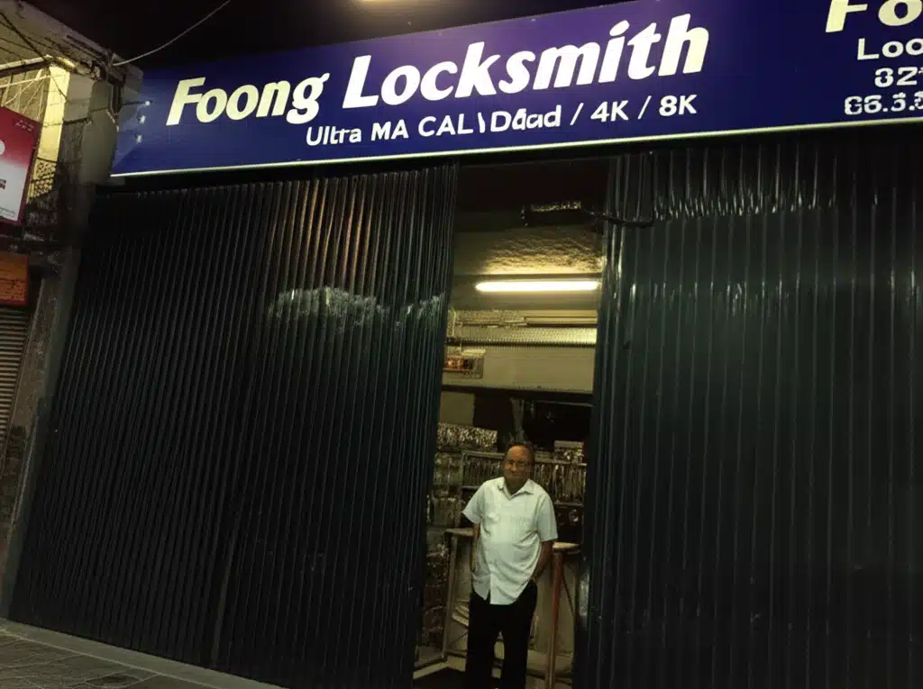 Foong Locksmith 1 Foong Tukang Kunci: Perkhidmatan Kunci & Keselamatan Terpercaya