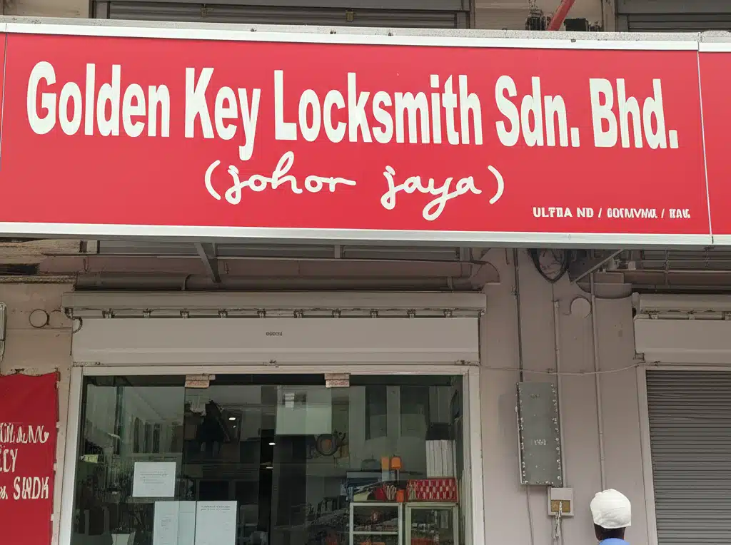 Golden Key Locksmith Sdn. Bhd. (Johor Jaya) 1 Golden Key Locksmith Johor Jaya: Pakar Kunci & Solusi Keamanan