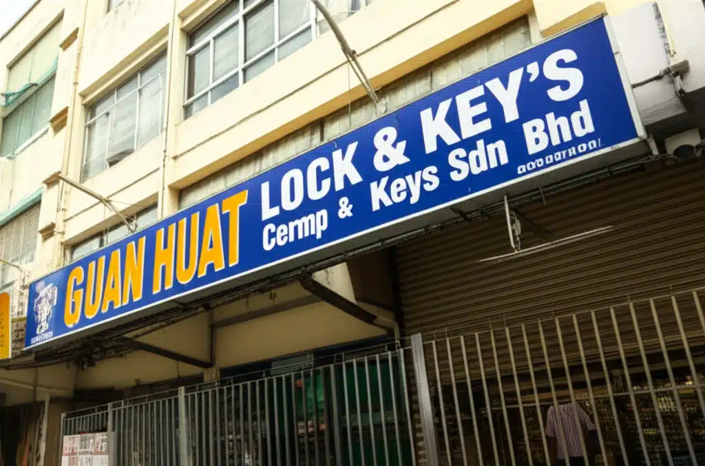 Guan Huat Lock & Keys Sdn Bhd 1 Guan Huat Lock & Keys: Perkhidmatan Kunci dan Kunci Terbaik di Malaysia