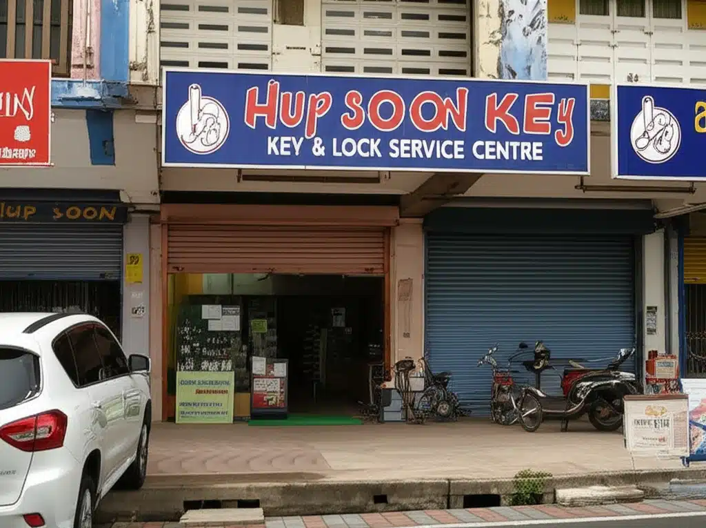 Hup Soon Key & Lock Service Centre 1 Hup Soon: Pusat Perkhidmatan Kunci & Kunci Terkemuka