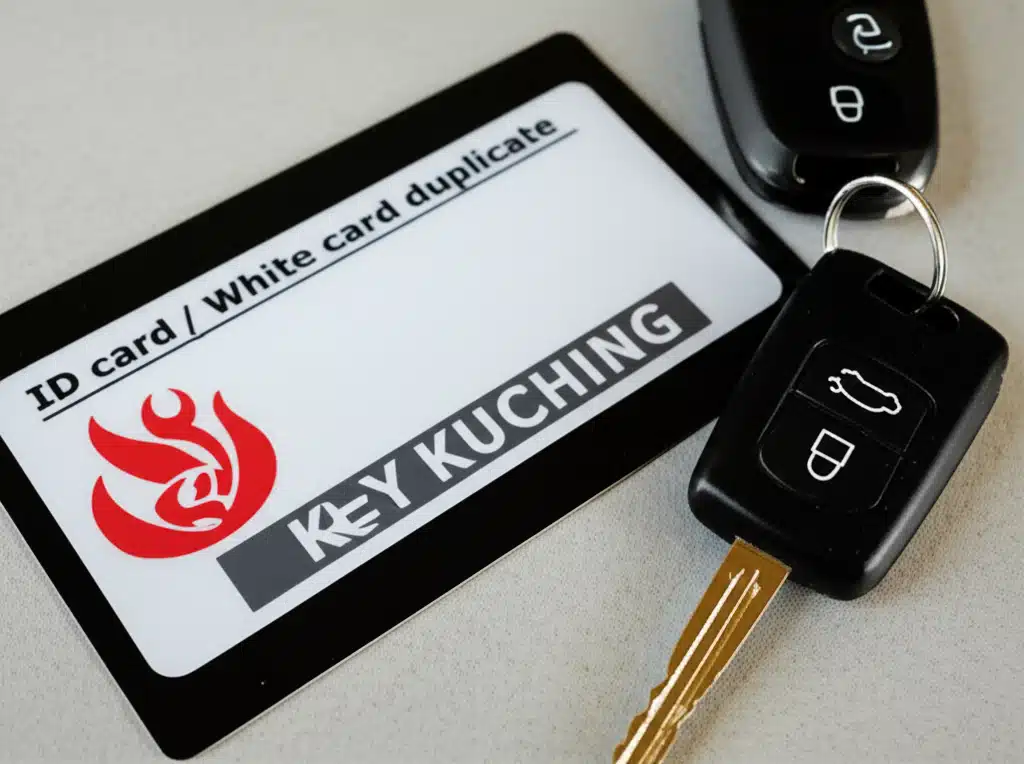 ID card/ White card duplicate/Remote/Smart keykuching 1 Kad ID, Kad Putih, Duplikat, Remote, dan Smart Key di Kuching