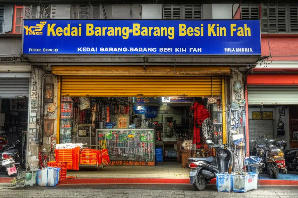 Kedai Barang-Barang Besi Kin Fah 1 Kedai Barang-Barang Besi Kin Fah: Perabotan Besi Tahan Lama & Berkualitas