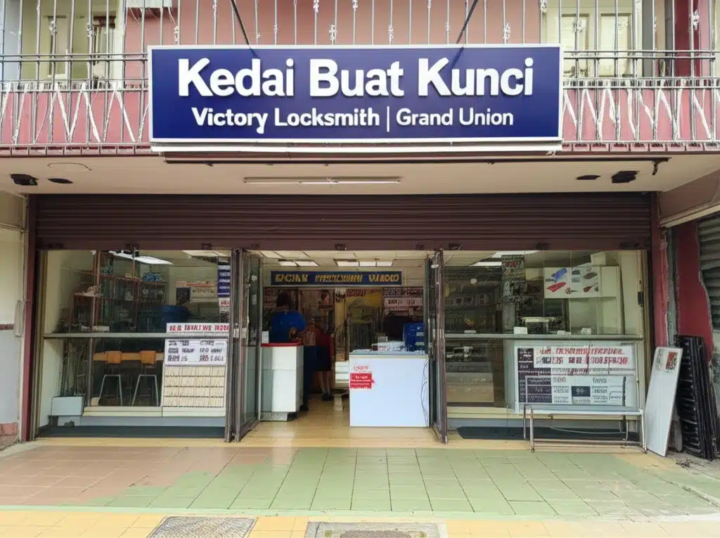 Kedai Buat Kunci Victory Locksmith Grand Union - Perkhidmatan Kunci Profesional