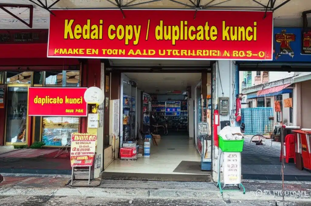 Kedai copy / duplicate kunci 1 Kedai Duplikat Kunci: Perkhidmatan Salin Kunci Terbaik