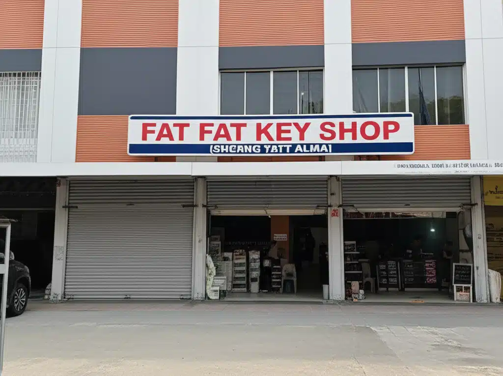 Kedai Fat Fat Key (Sherng Tatt Alma) - Perkhidmatan Kunci & Penguncian