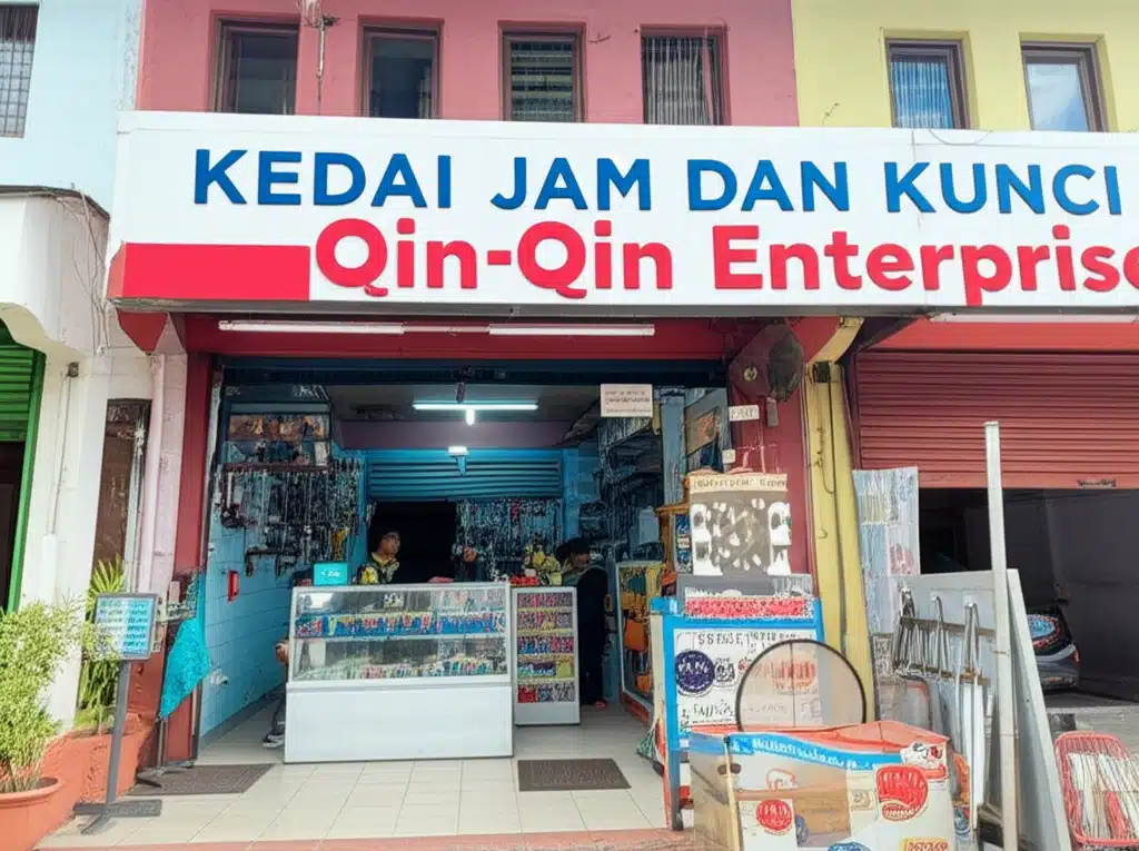 Kedai Jam dan Kunci Qin-Qin Enterprise: Perkhidmatan Terbaik