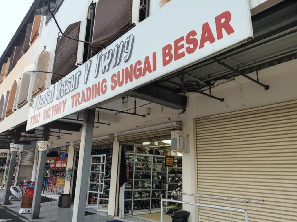 Kedai Kasut V Two Victory Trading di Sungai Besar: Koleksi Terbaru