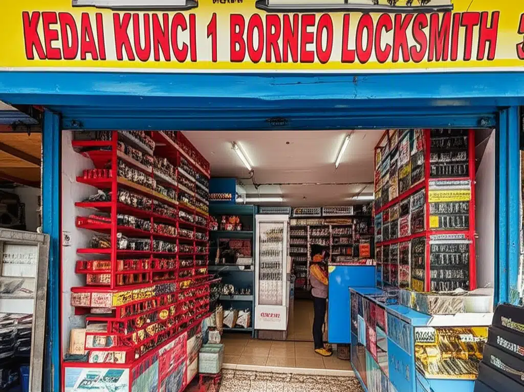 Kedai Kunci 1 Borneo: Perkhidmatan Tukang Kunci Profesional