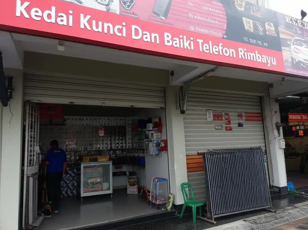 Kedai Kunci & Baiki Telefon Rimbayu: Perkhidmatan Pantas & Cekap
