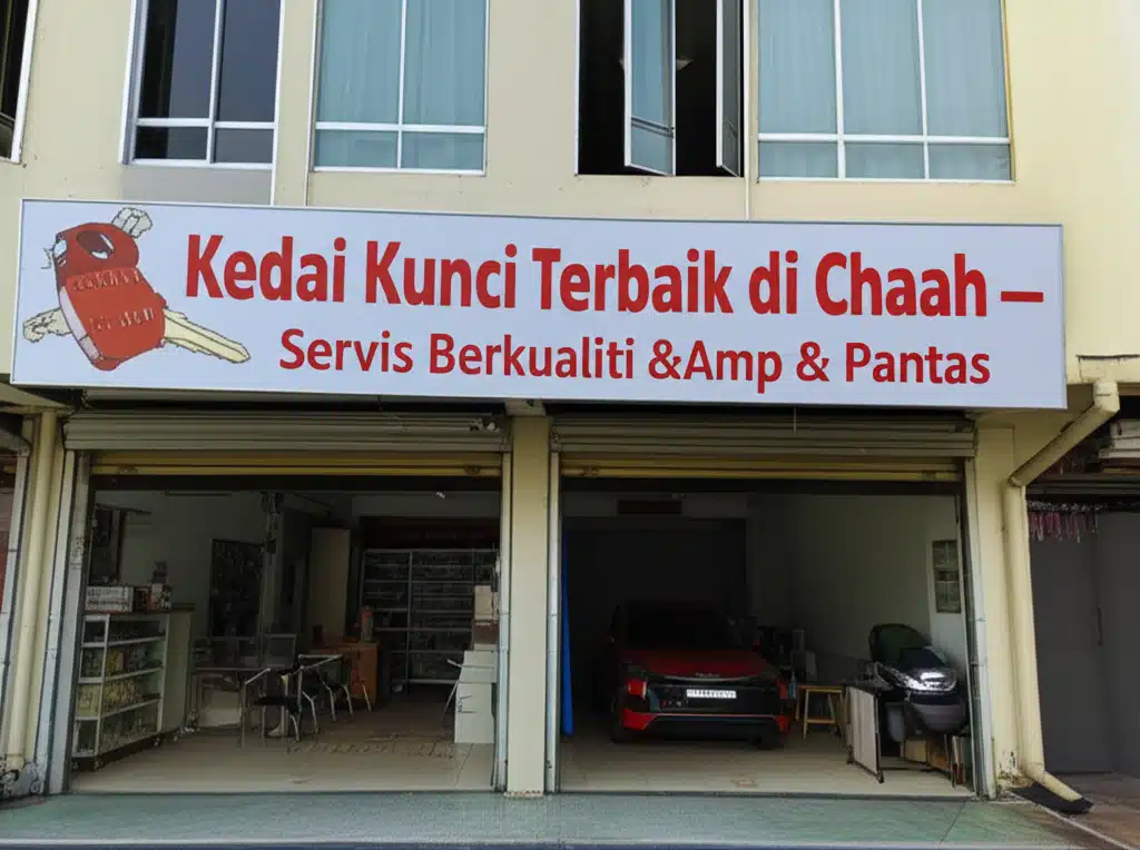 Kedai Kunci Terbaik di Chaah – Servis Berkualiti & Pantas 1 Kedai Kunci Chaah: Servis Kunci Berkualiti, Pantas & Terpercaya