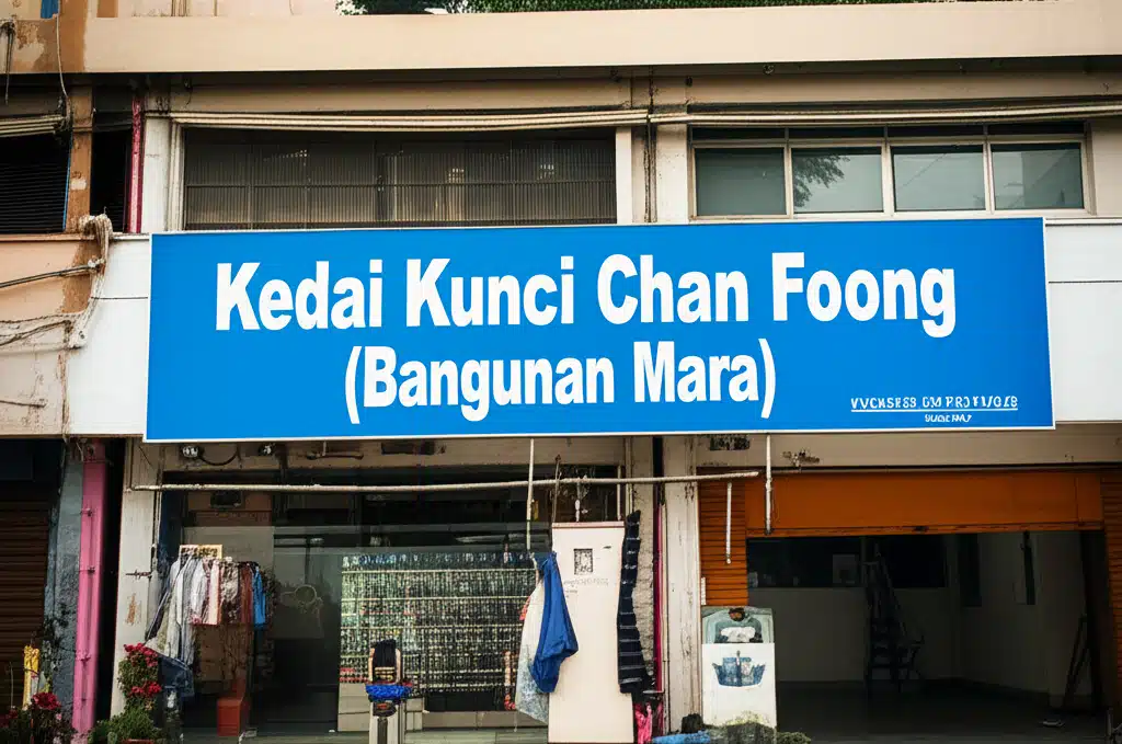 Kedai Kunci Chan Foong di Bangunan Mara - Perkhidmatan Kunci Profesional