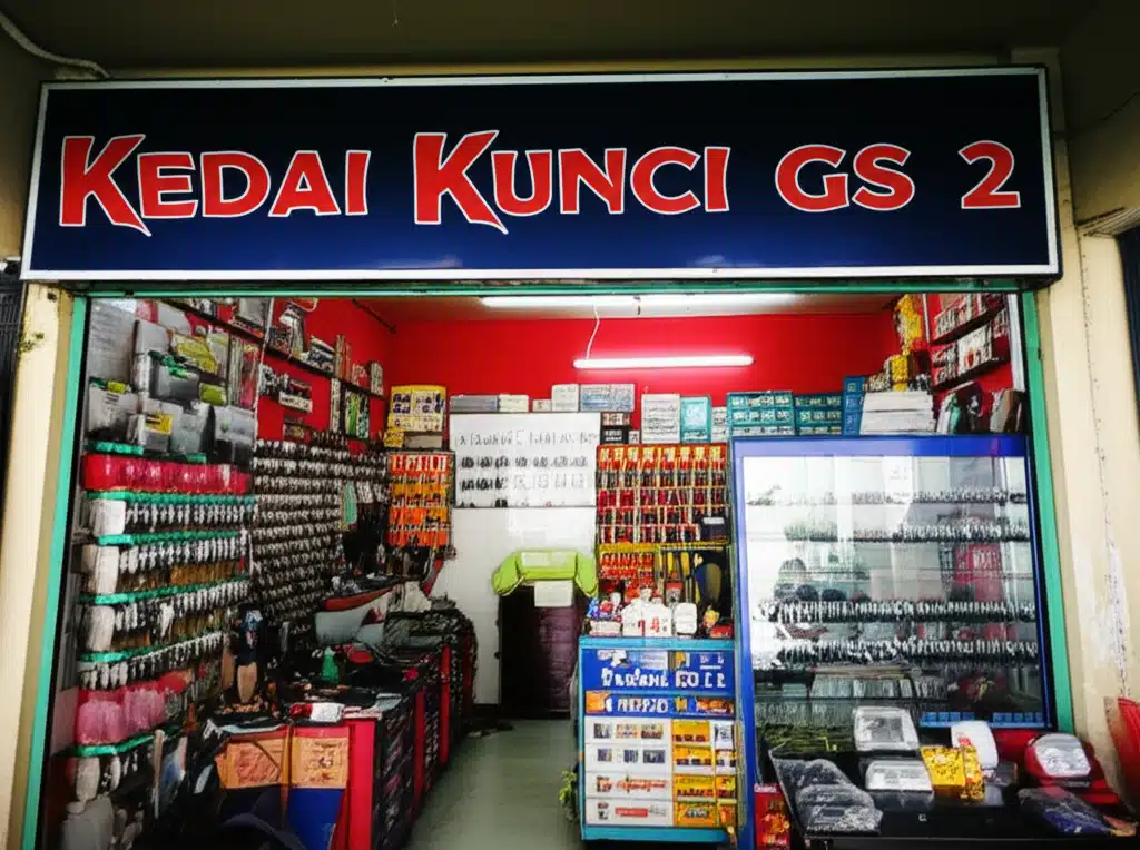 Kedai Kunci GS 2: Perkhidmatan Kunci dan Kekunci Terdekat