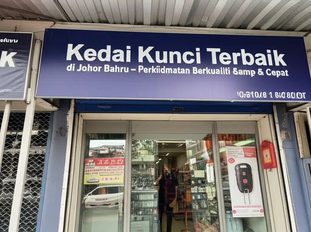 Kedai Kunci Johor Bahru - Perkhidmatan Cepat & Berkualiti