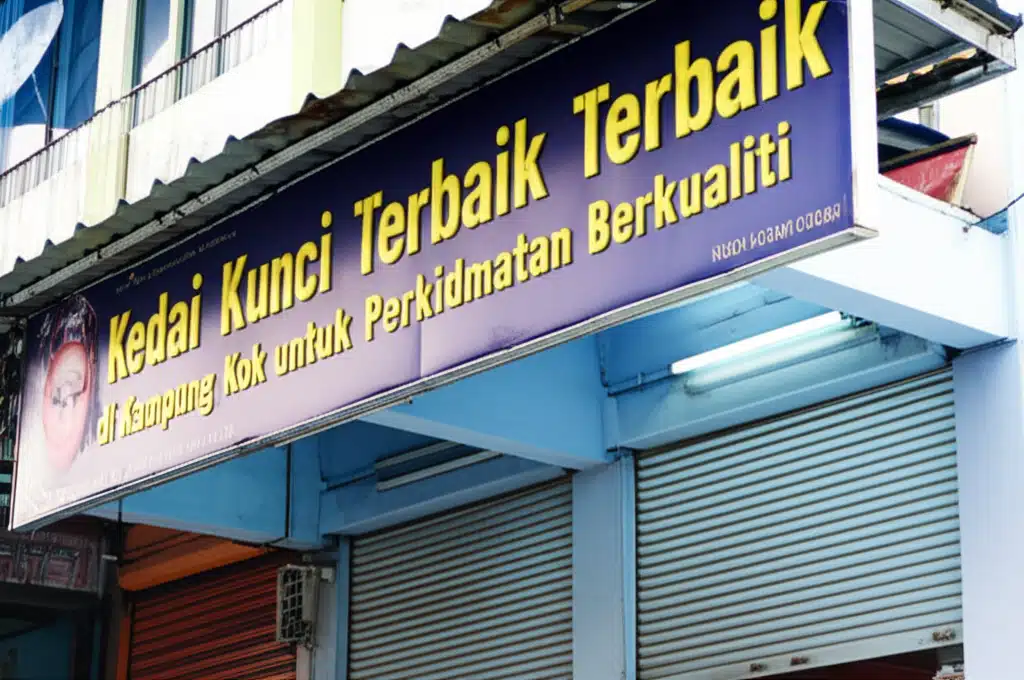 Kedai Kunci Kampung Kok: Perkhidmatan Berkualiti & Cepat