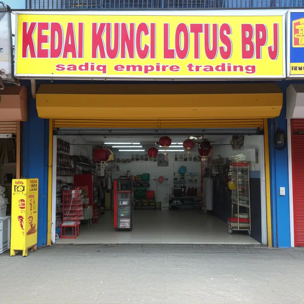 Kedai Kunci Lotus BPJ Sadiq Empire Trading: Perkhidmatan Kunci Terdekat