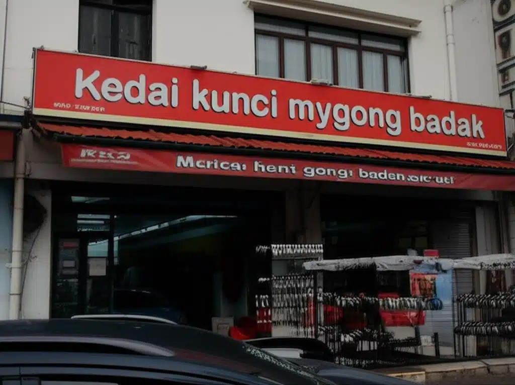 Kedai kunci mydin gong badak 1 Kedai Kunci Mydin Gong Badak: Perkhidmatan Kunci dan Kekunci