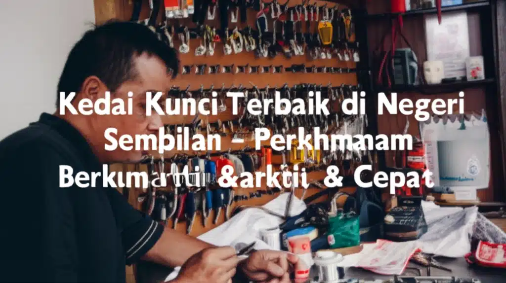 Kedai Kunci Terbaik di Negeri Sembilan – Perkhidmatan Berkualiti & Cepat 1 Kedai Kunci Negeri Sembilan: Perkhidmatan Berkualiti & Cepat