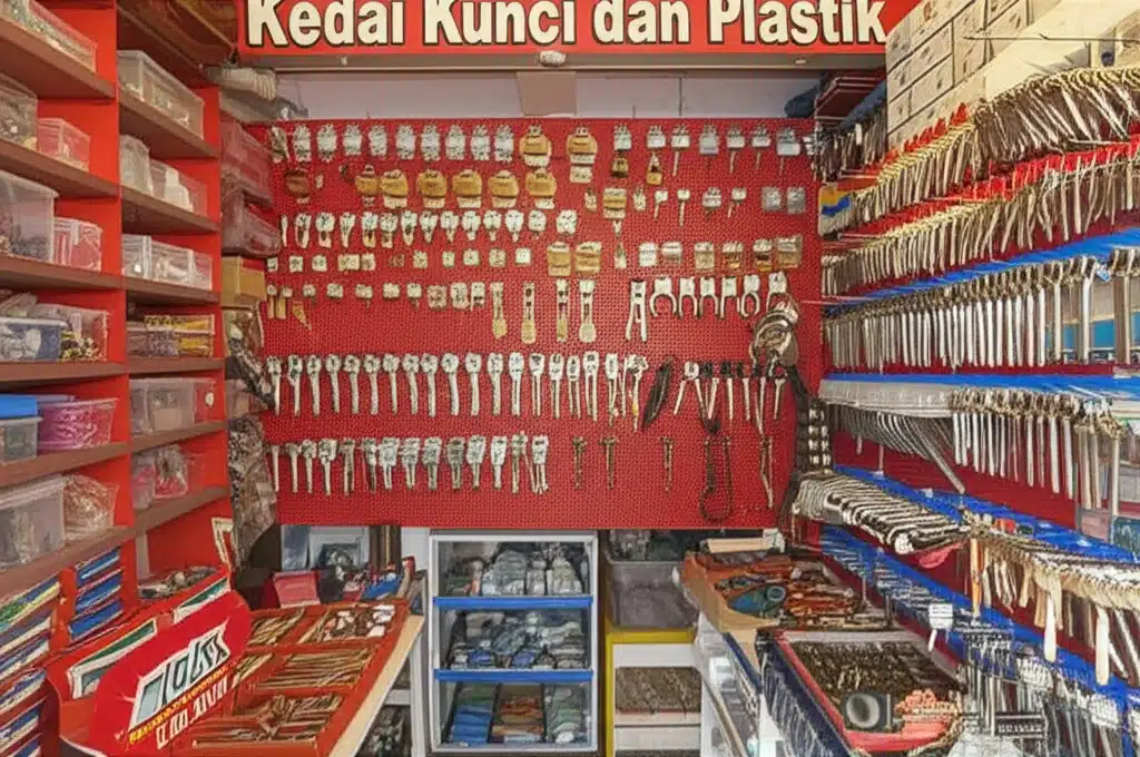 Kedai Kunci dan Plastik 1 Kedai Kunci & Plastik: Penyelesaian Lengkap untuk Kebutuhan Harian