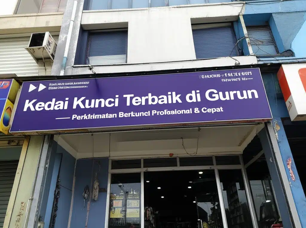 Kedai Kunci Profesional & Cepat di Gurun - Perkhidmatan Berkunci Terpercaya