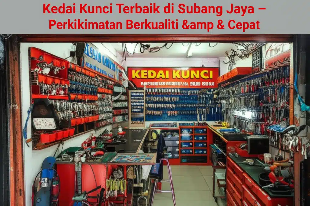 Kedai Kunci Terbaik di Subang Jaya – Perkhidmatan Berkualiti & Cepat 1 Kedai Kunci Subang Jaya: Perkhidmatan Cepat & Berkualiti Tinggi
