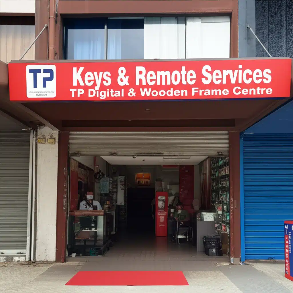 TP Keys & Remote Services, TP Digital & Wooden Frame Centre 1 Khidmat Kunci & Remote, Rangka Digital & Kayu TP - Pusat Solusi Kunci