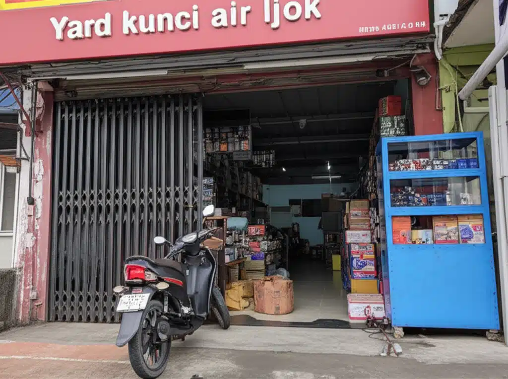 Kunci Air di Yard Ijok: Pemandangan Tradisional yang Menawan