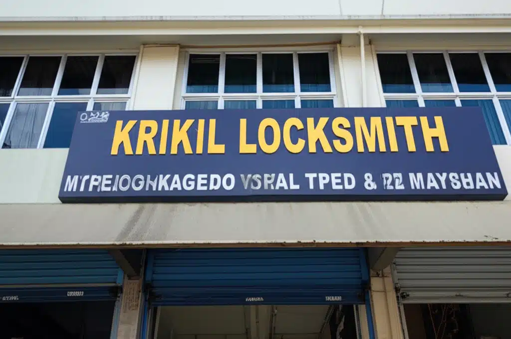 Krikil Locksmith 1 Kunci & Krikil Locksmith: Perkhidmatan Pembaikan dan Pembukaan Kunci