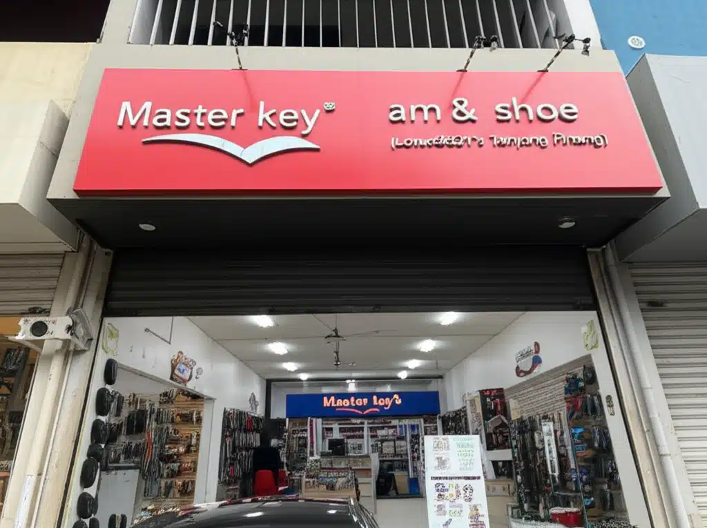 Master key & shoe(Lotus's Tanjong Pinang) 1 Kunci Utama & Kasut Lotus Tanjong Pinang - Gambar Terperinci
