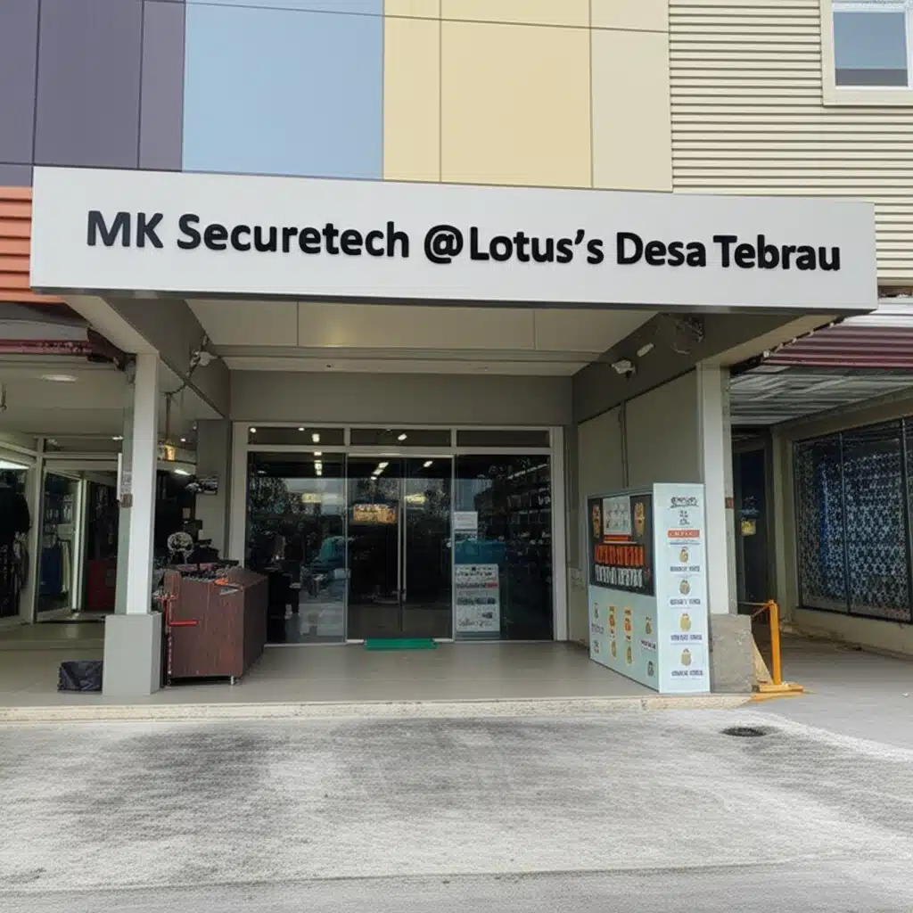 MK Securetech @Lotus’s Desa Tebrau 1 MK Securetech di Lotuss Desa Tebrau: Solusi Keselamatan Terpercaya