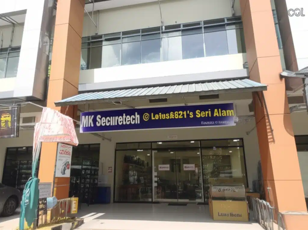 MK Securetech @Lotus's Seri Alam 1 MK Securetech di Lotuss Seri Alam: Keselamatan Terkini