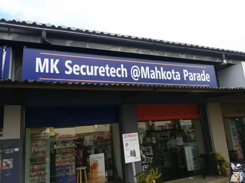 MK Securetech di Mahkota Parade: Keselamatan Terjamin