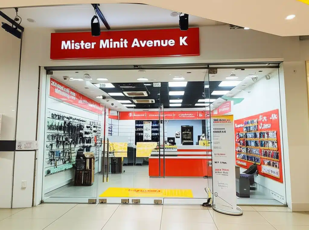 Mister Minit Avenue K 1 Mister Minit Avenue K: Perkhidmatan Kunci & Jambatan Terdekat