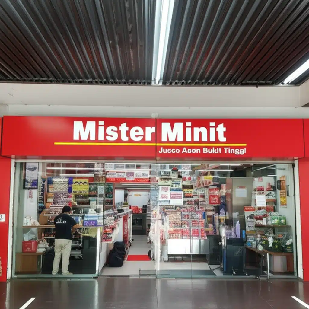 Mister Minit Jusco Aeon Bukit Tinggi: Perkhidmatan Kunci & Tembaga