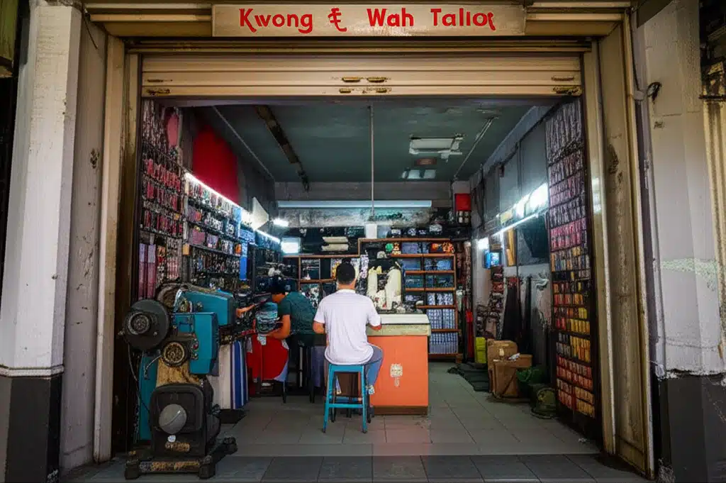 Kwong Wah Tailor 1 Penjahit Kwong Wah: Tempahan Pakaian Khas & Tradisional