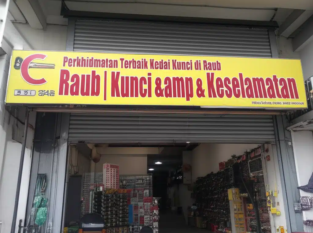 Perkhidmatan Terbaik Kedai Kunci di Raub | Kunci & Keselamatan 1 Perkhidmatan Kedai Kunci Raub: Kunci & Keselamatan Terbaik