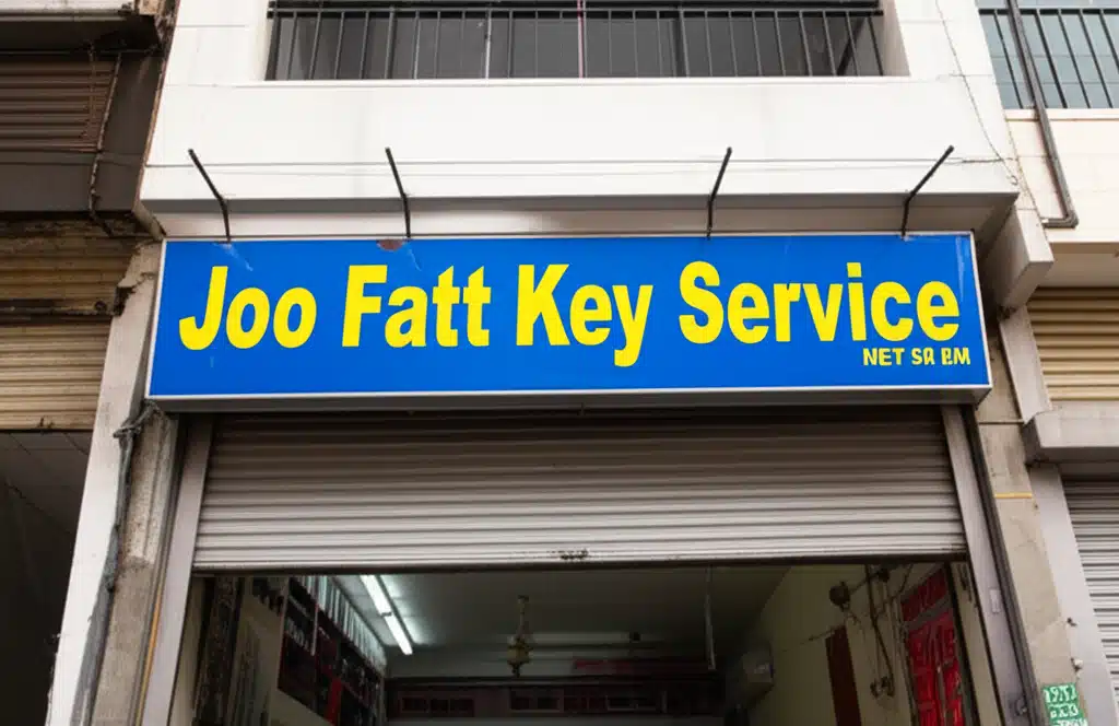 Joo Fatt Key Service 1 Perkhidmatan kunci Joo Fatt: Pakar Kunci dan Keselamatan di Malaysia