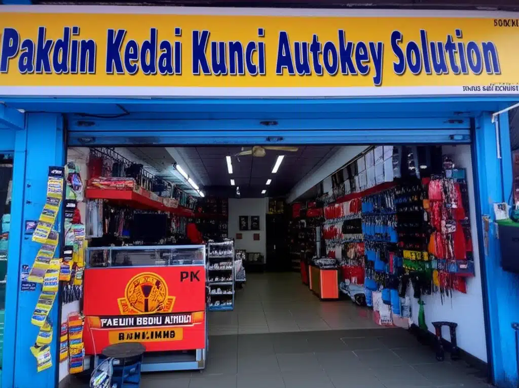 Solusi Autokey Pakdin Kedai Kunci: Perkhidmatan Kunci Kereta Profesional