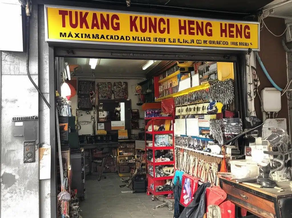 Tukang Kunci Heng Heng 1 Tukang Kunci Heng Heng: Perkhidmatan Kunci dan Kekunci Terpercaya