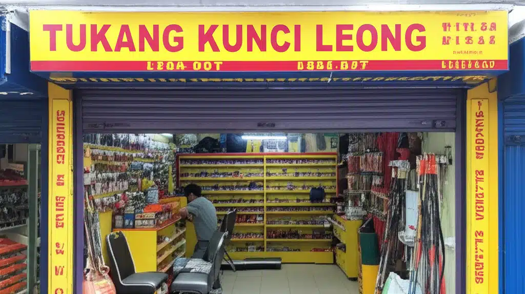 Tukang Kunci Leong 1 Tukang Kunci Leong: Perkhidmatan Kunci & Keselamatan Terpercaya
