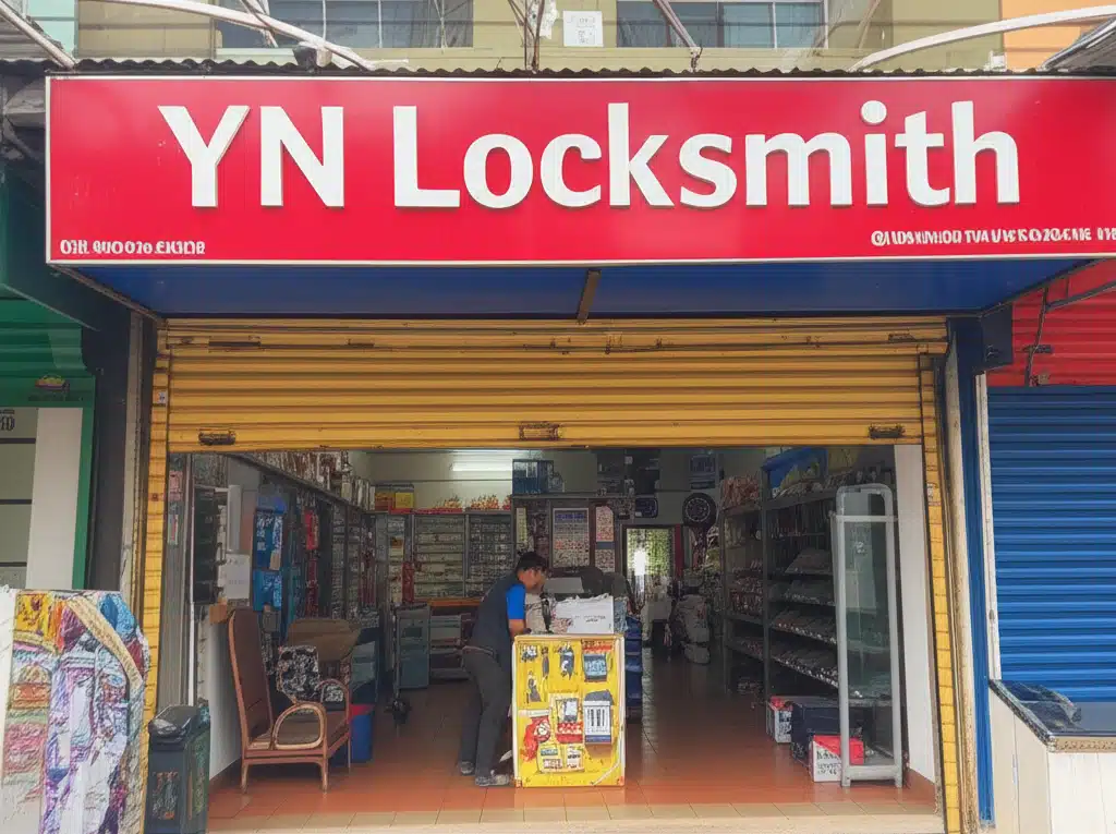 YN Locksmith 1 Tukang Kunci YN: Perkhidmatan Kunci & Keselamatan Terpercaya