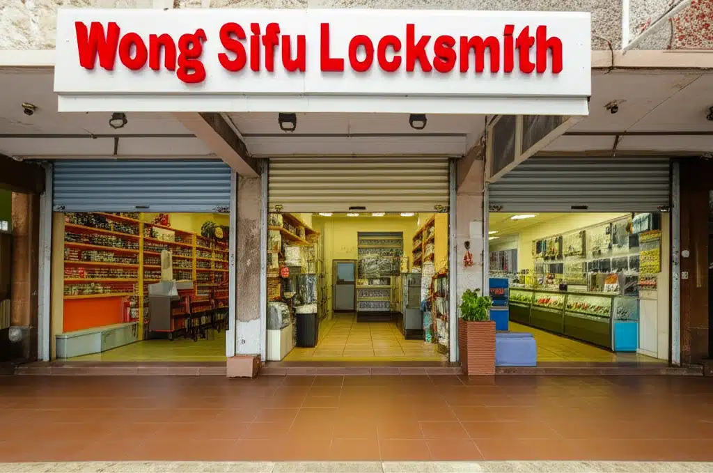 Wong Sifu Locksmith 1 Wong Sifu Tukang Kunci Ahli: Perkhidmatan Pembukaan dan Pembaikan Kunci